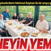 Trabzon, eski yöneticilerin Mehmet Baykan ile yediği yemeği konuşuyor! Trabzon, eski yöneticilerin Mehmet Baykan ile yediği yemeği konuşuyor!