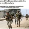İngiliz basından “Türk askerlerini Rusya vurdu” iddiası! İngiliz basından “Türk askerlerini Rusya vurdu” iddiası!