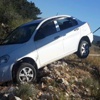 Bodrum'da otomobil şarampole uçtu: 2 yaralı