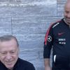 Başkan Recep Tayyip Erdoğan sabah basketbol maçında fark attı