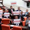 Meclis'te "Adalet Yürüyüşü" gerginliği Meclis'te "Adalet Yürüyüşü" gerginliği