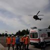 Askeri helikopter, 8 yaşındaki çocuk için havalandırıldı Askeri helikopter, 8 yaşındaki çocuk için havalandırıldı