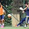 Fenerbahçe basına kapalı çalıştı Fenerbahçe basına kapalı çalıştı