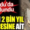 Ordu'da bulundu. Tam 2 bin yıl öncesine ait Ordu'da bulundu. Tam 2 bin yıl öncesine ait