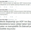 HDP'den Bahçeli'ye flaş yanıt
