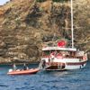 Denizde panik 36 yolcu kurtarıldı Denizde panik 36 yolcu kurtarıldı