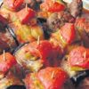 Köfteli patlıcan sarma