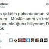 Ünlü sunucudan patronuna tepki!