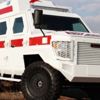 Bu da zırhlı ambulans!