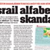 Alfabe skandalı ‘sehven’ olmuş Alfabe skandalı ‘sehven’ olmuş