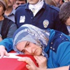 Annesine kavuştu Annesine kavuştu