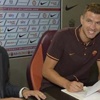 Edin Dzeko resmen Roma'da Edin Dzeko resmen Roma'da