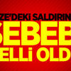Rize'deki saldırının sebebi belli oldu