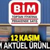 12 Kasım BİM aktüel kataloğu sürprizlerle dolu! BİM'de hangi ürünler indirime girdi?