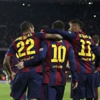 Barcelona Messi'yle kazandı Barcelona Messi'yle kazandı