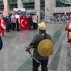 Yargı zammına mehteranlı protesto