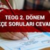 TEOG Türkçe soruları cevapları EBA eğitim bilişim ağında ne zaman yayınlanacak? eba.gov.tr