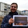 Aksaray da yıldırımla Türkiye haritası oluştu Aksaray da yıldırımla Türkiye haritası oluştu