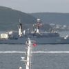 Romanya savaş gemisi Çanakkale Boğazı'nda Romanya savaş gemisi Çanakkale Boğazı'nda