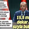 Başkan Erdoğan'dan Konya Ovası Sulama Projesi'nin açılışında önemli açıklamalar