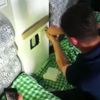 Bacaya sıkışan güvercini itfaiye kurtardı Bacaya sıkışan güvercini itfaiye kurtardı