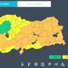Kuvvetli sağanak yağış geliyor! Meteoroloji'den 35 il için turuncu, 31 il için sarı kodlu uyarı