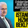 Binali Yıldırım: İvedilikle hizmet etmek gerekir