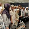 Hac kafilesi Erzurum'a döndü Hac kafilesi Erzurum'a döndü