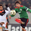 Luiz Adriano, Cristiano Ronaldo’yu yakaladı Luiz Adriano, Cristiano Ronaldo’yu yakaladı