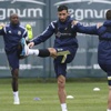Webo ve Mehmet Topal antrenmana katıldı Webo ve Mehmet Topal antrenmana katıldı