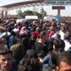 Ülkesine gitmek isteyen Suriyeliler izdihama yol açtı Ülkesine gitmek isteyen Suriyeliler izdihama yol açtı