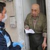 Zabıtaya hitabıyla duygulandıran Burhan amca hastaneye kaldırıldı