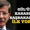 Abdullah Gül'ün kararına ilk yorum