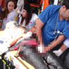 Polis memuru av tüfeğiyle kasığından vuruldu, saldırgan direniyor