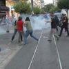 Suruç protestosuna polis müdahalesi Suruç protestosuna polis müdahalesi