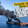 İki tanker saldırıya uğradı, petrol fiyatları fırladı İki tanker saldırıya uğradı, petrol fiyatları fırladı