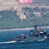 Rus donanmasına ait savaş gemisi Çanakkale’den geçti Rus donanmasına ait savaş gemisi Çanakkale’den geçti