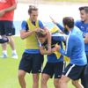 Trabzonspor’da neşeli antrenman