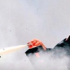 Maç bitti, biber gazı başladı! Maç bitti, biber gazı başladı!