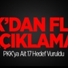 İki İlde 17 PKK Hedefi Yerle Bir Edildi İki İlde 17 PKK Hedefi Yerle Bir Edildi
