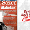Sözcü'nün Atatürk'e yalvarışı Sözcü'nün Atatürk'e yalvarışı