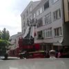 Apartmanın sığınağında yangın Apartmanın sığınağında yangın