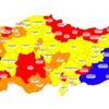 Bakan Koca paylaştı, İşte Türkiye'nin risk haritası