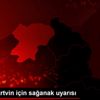 Rize ve Artvin için sağanak uyarısı