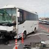 TEM otoyolundaki kaza trafiği kilitledi