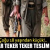PKK'lılar teker teker teslim oldu! PKK'lılar teker teker teslim oldu!