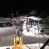 20 saat karda mahsur kalan 3 arkadaş kurtarıldı