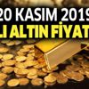 Altın fiyatları son durum: 20 Kasım 22 ayar bilezik, gram, çeyrek tam altın fiyatı ne kadar? Canlı altın fiyatları