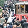 İstiklal Caddesi’nde insan seli İstiklal Caddesi’nde insan seli