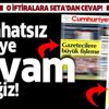 'Gazeteciler fişlendi' iftirasına SETA'dan cevap: Sizi rahatsız etmeye devam edeceğiz 'Gazeteciler fişlendi' iftirasına SETA'dan cevap: Sizi rahatsız etmeye devam edeceğiz